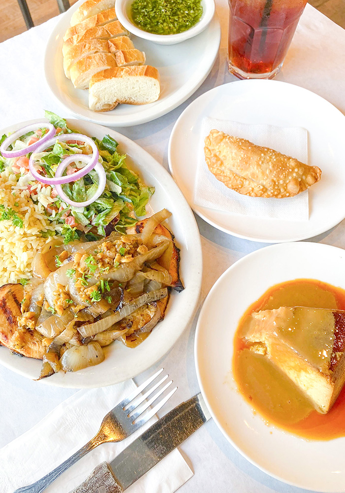 Dine LA lunch menu at downtown